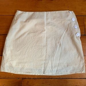 NWT Urban Outfitters gingham skirt